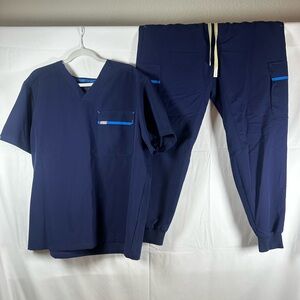 Figs Women’s Navy Scrub Set XL